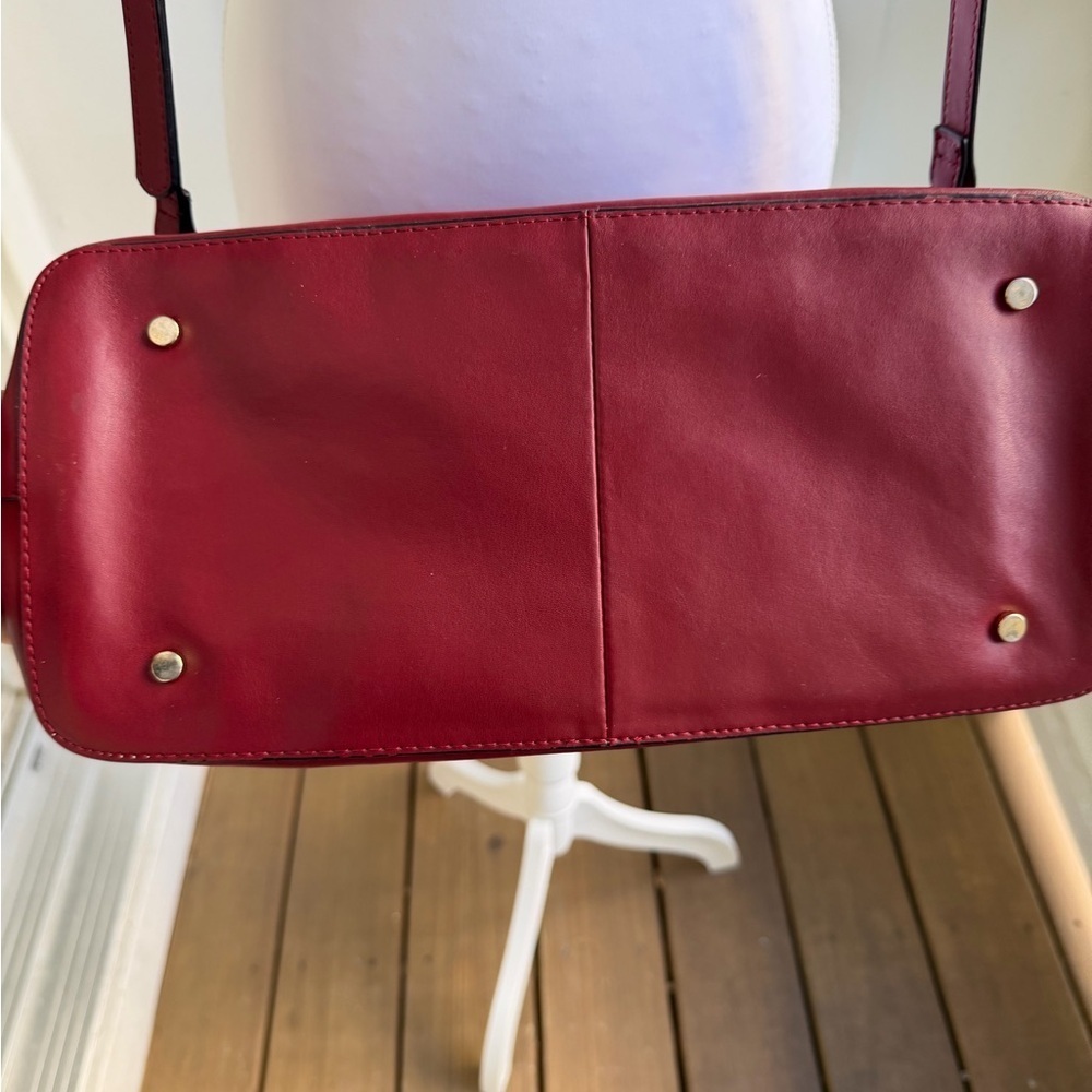 ANTONIO MELANI Red Quilted Crossbody Bag - Picture 5 of 5